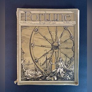 Vintage Fortune Magazine Feb 1930 Vol 1 No 1 First Inaugural Issue Henry Luce